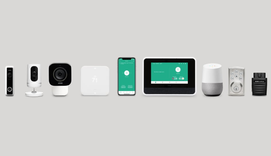 Vivint home security product line in San Jose 